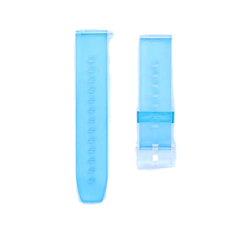 Fabulously Fit Transparent Pastel Silicone replacement strap for Samsung/Garmin/Huawei 22mm