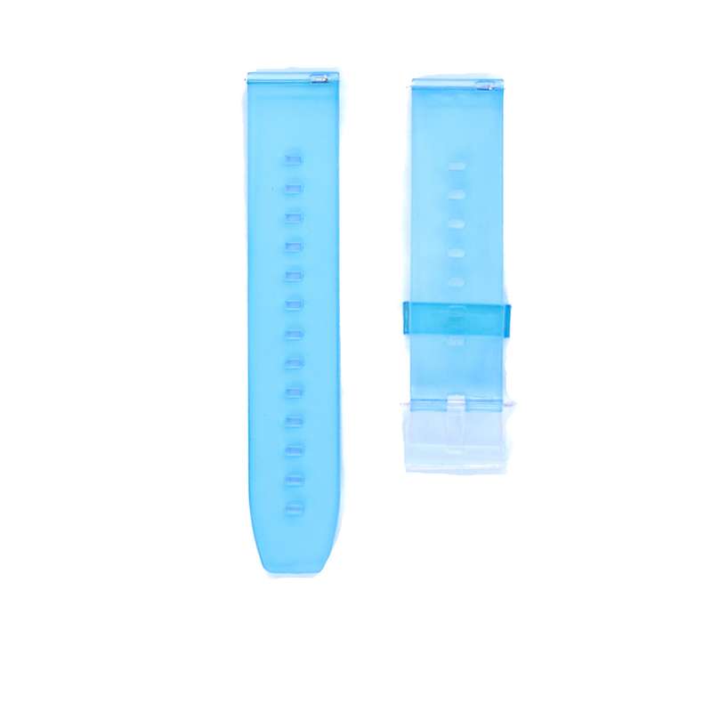 Fabulously Fit Transparent Pastel Silicone replacement strap for Samsung/Garmin/Huawei 22mm
