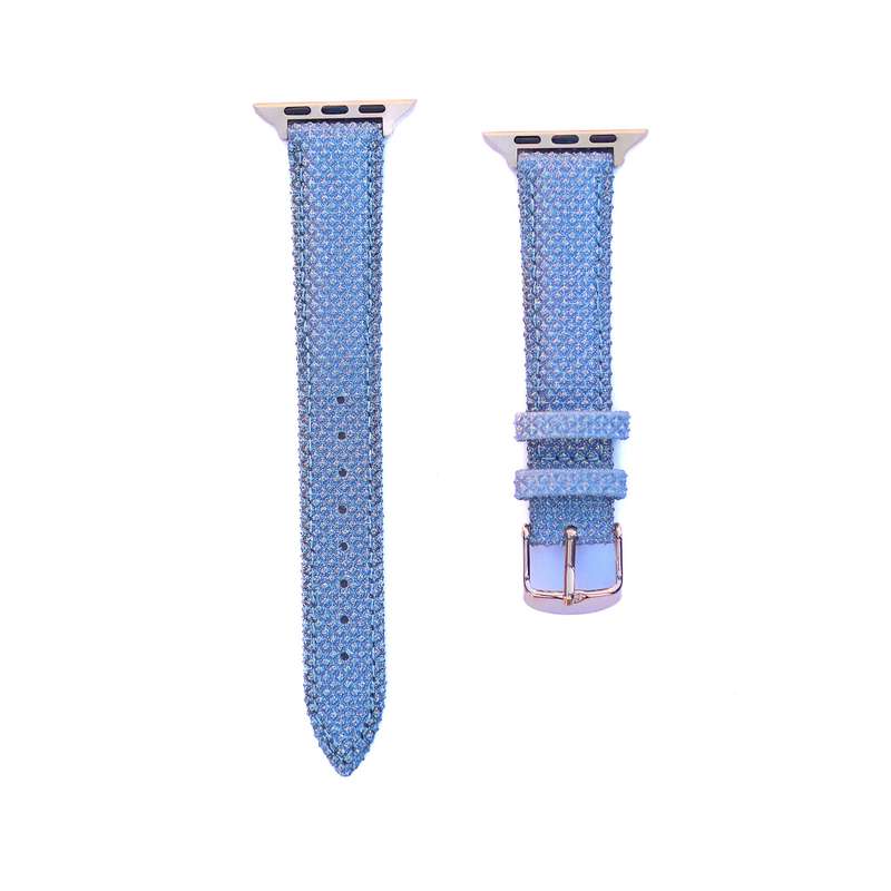 Fabulously Fit Sparkly leather replacement strap for Apple Watch 38/40/41mm