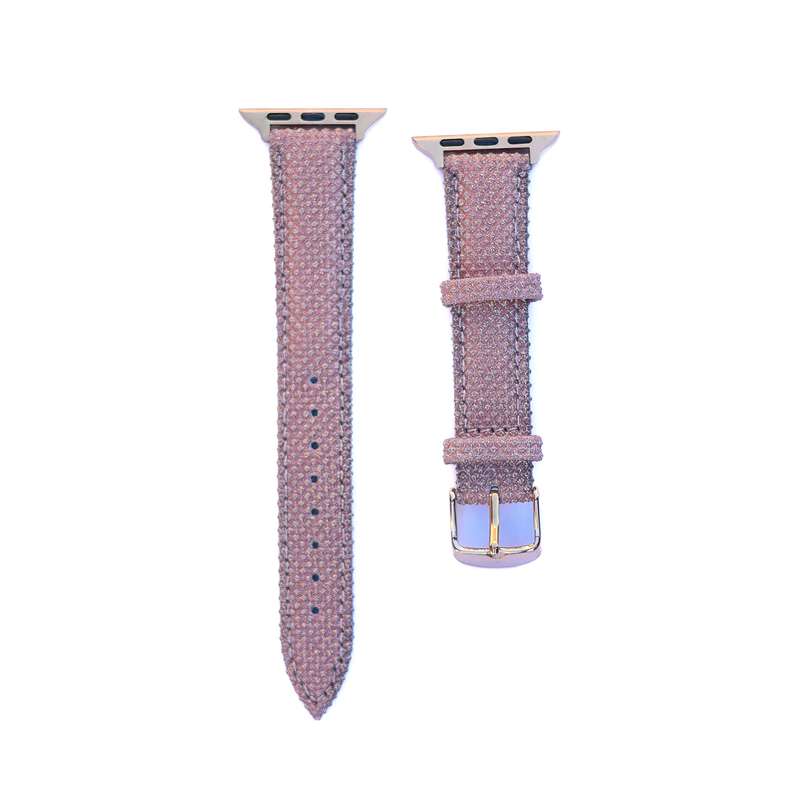 Fabulously Fit Sparkly leather replacement strap for Apple Watch 38/40/41mm
