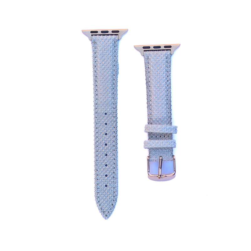 Fabulously Fit Sparkly leather replacement strap for Apple Watch 38/40/41mm