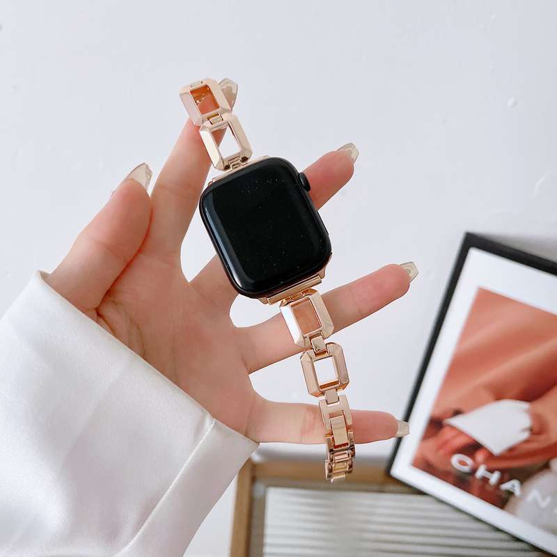 Fabulously Fit Square link replacement strap for Apple watch