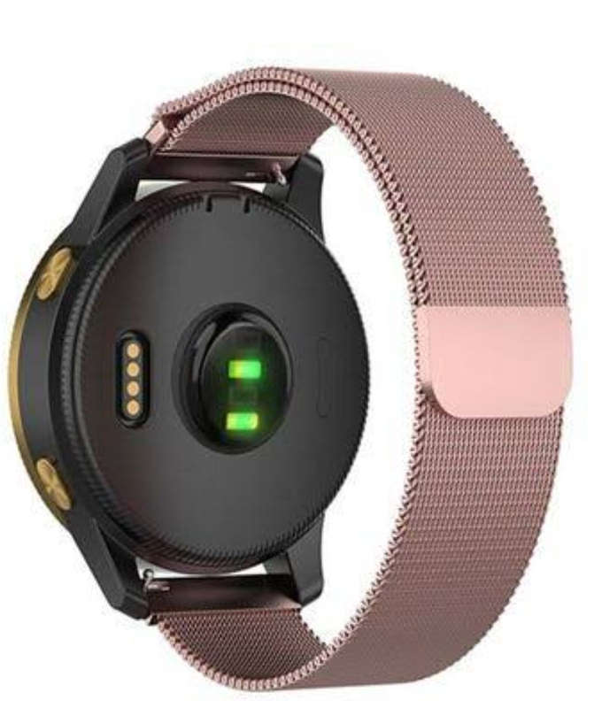 Garmin Vivoactive 3 rose gold metallic strap