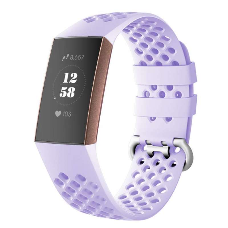 Fitbit Charge 3/4 Silicone Sports Strap