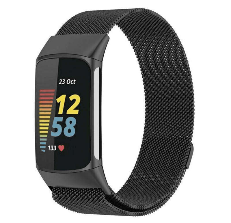Fitbit Charge 5 metallic strap