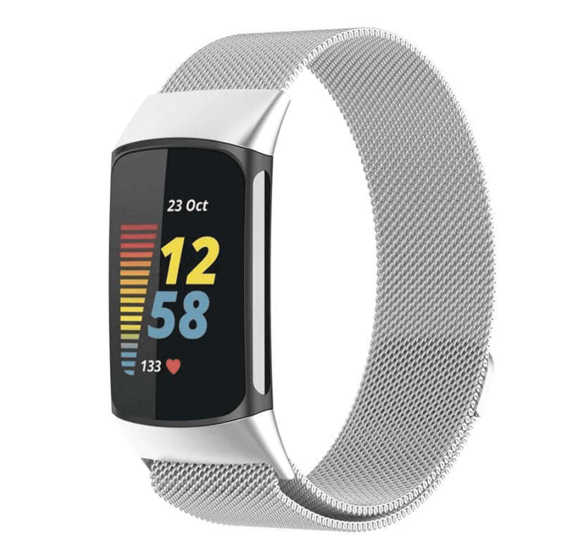 Fitbit Charge 5 metallic strap