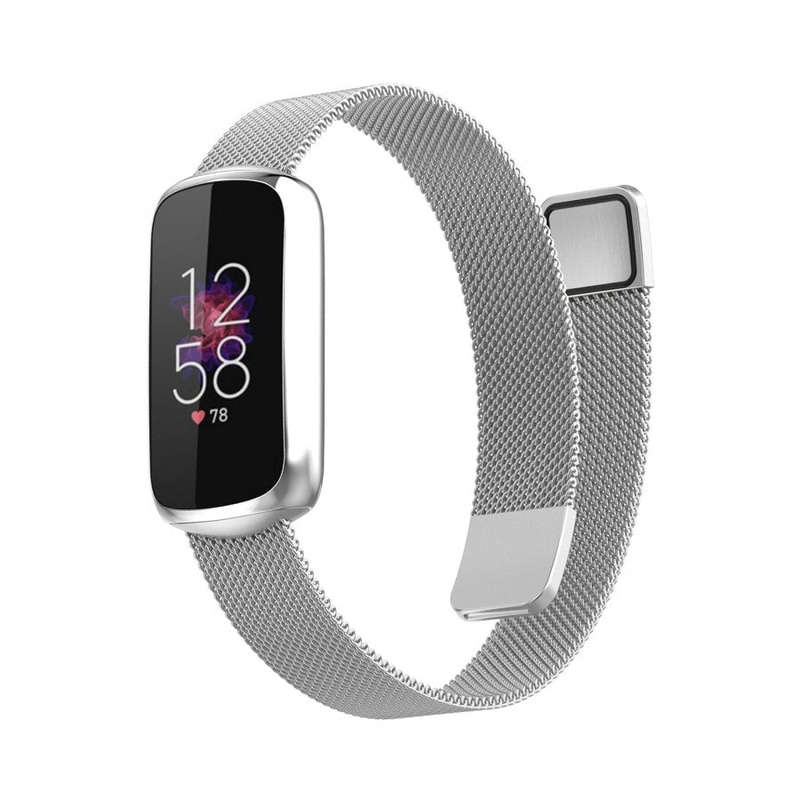 Fitbit Luxe metallic strap