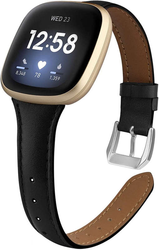 Fitbit Versa 3 genuine leather strap