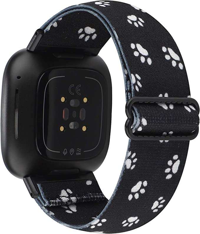 Fitbit Versa 3/Fitbit Sense pattern elastic strap