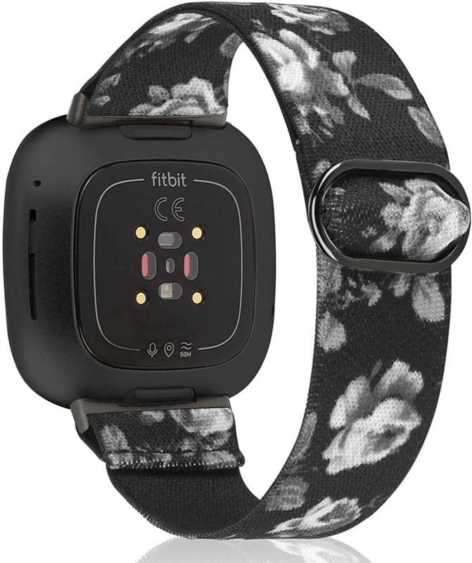 Fitbit Versa 3/Sense Patterned Elastic Strap