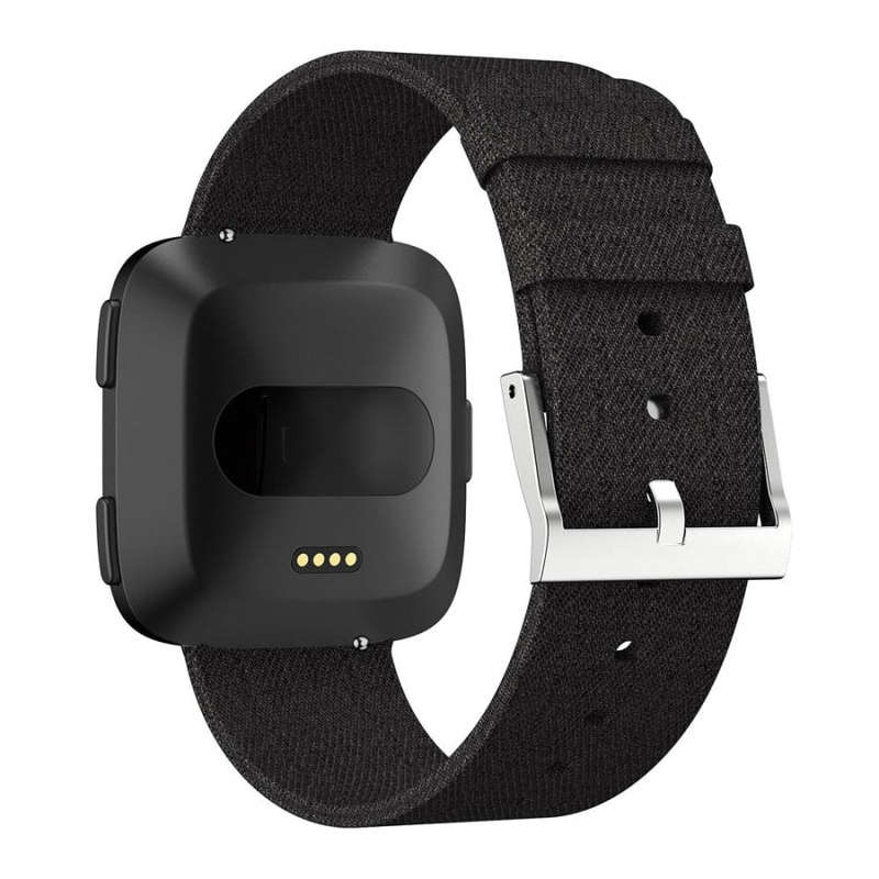 Fitbit Versa black fabric strap
