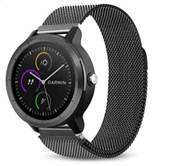 Garmin Vivoactive 4 metallic strap
