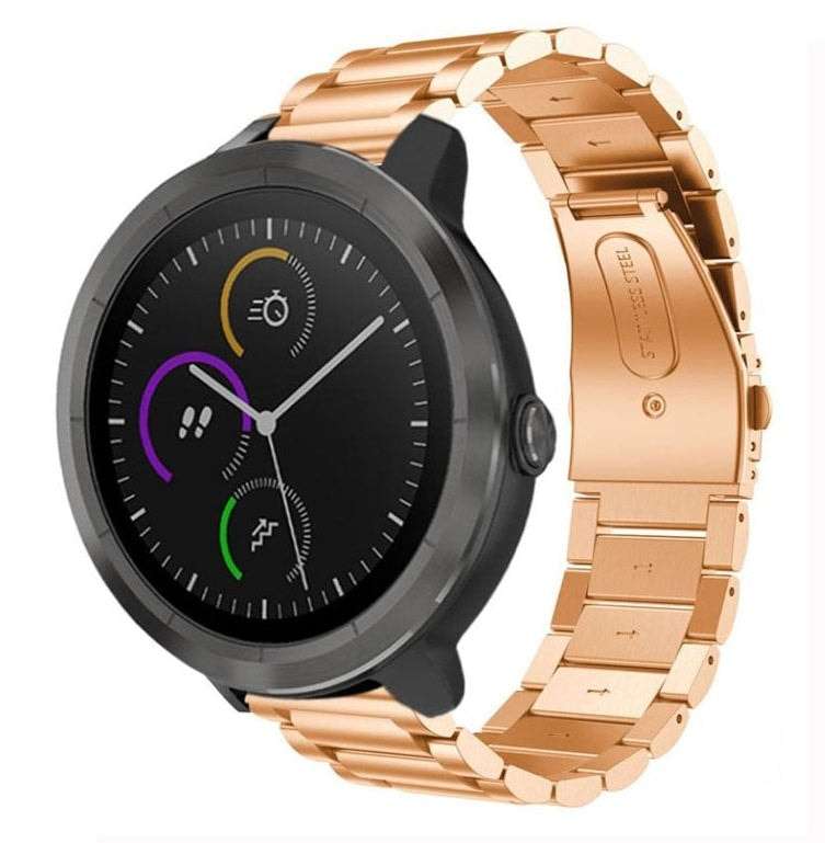 Garmin Vivoactive 4 stainless steel link strap