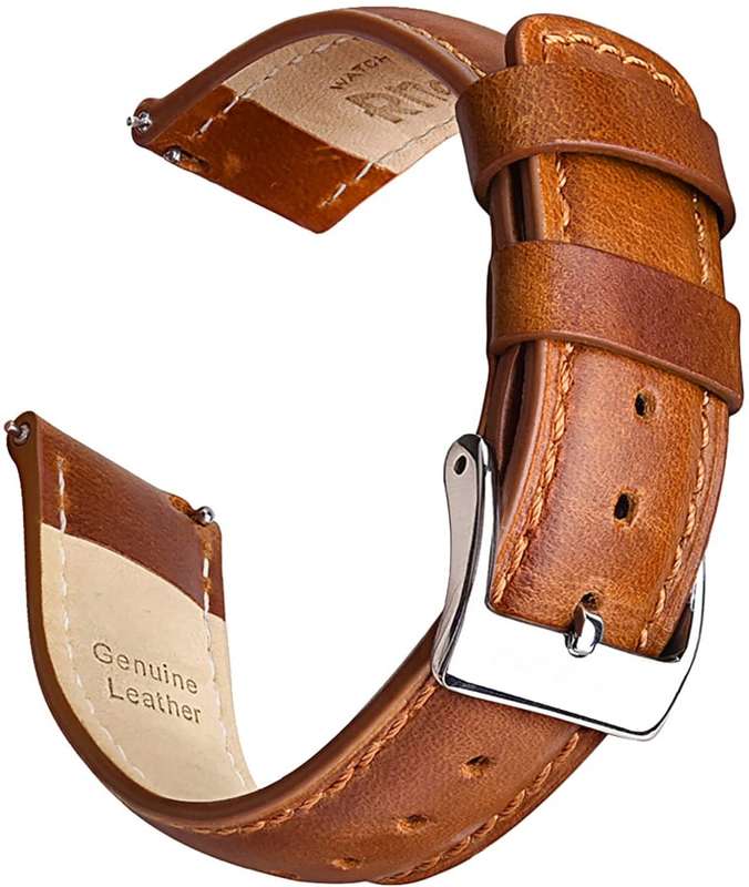 Garmin Vivoactive 4s genuine leather strap