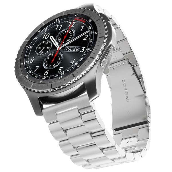 Samsung Gear S3 silver stainless steel link strap