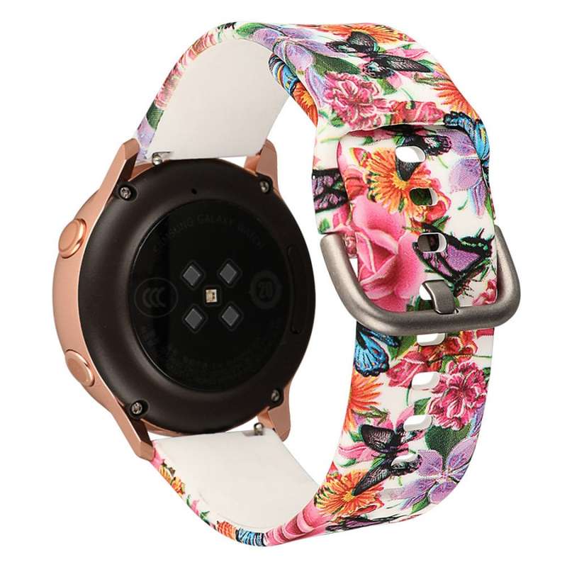 Silicone Patterned Replacement Strap For Fierce/Fierce 2 Smart Watch