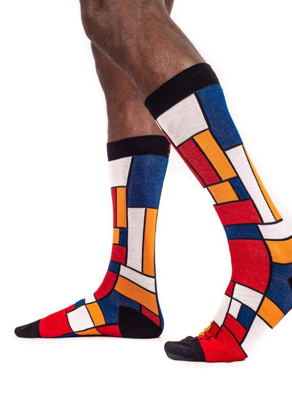 Sexy Socks - De Stijl Bamboo Socks - 8-11