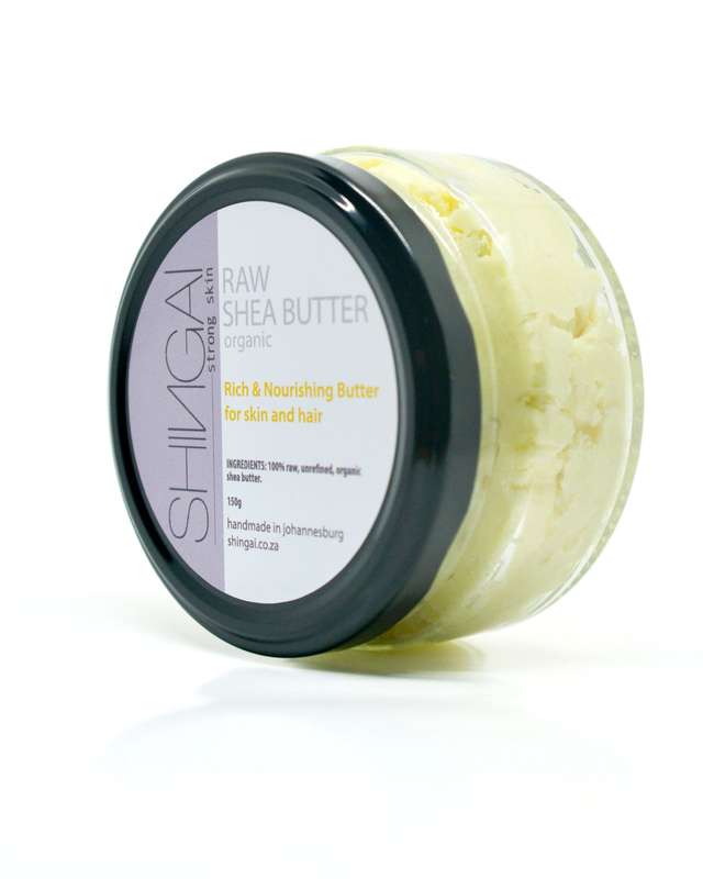 SHINGAI - 100% Raw Organic Shea Butter 150g / 200ml