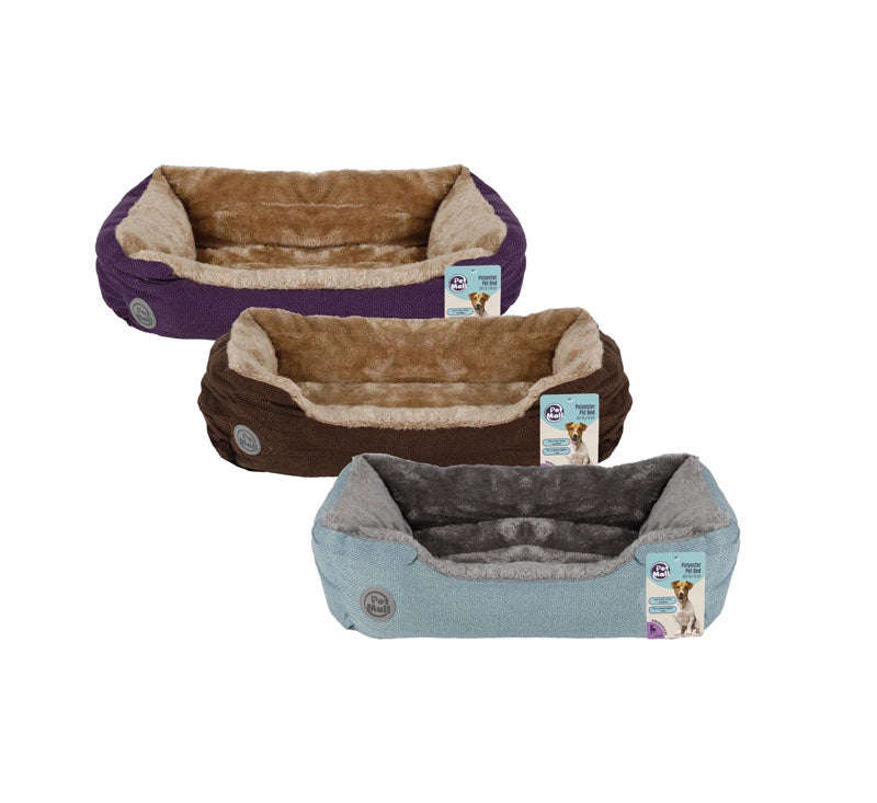 Petmall Fur Dog Bed - Rectangle