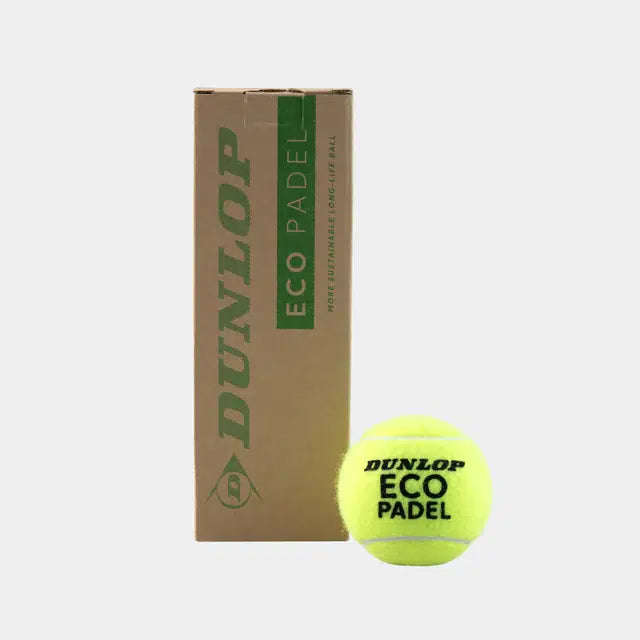 Dunlop Eco Padel Balls - Set of 3