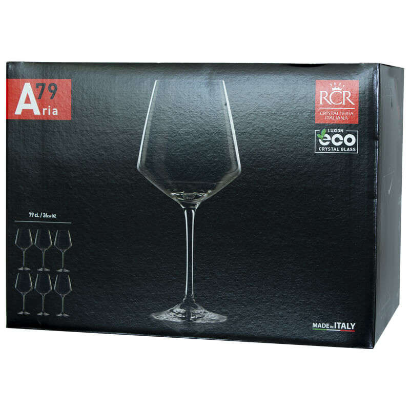Aria Luxion Crystal Wine Glass - Set of 6