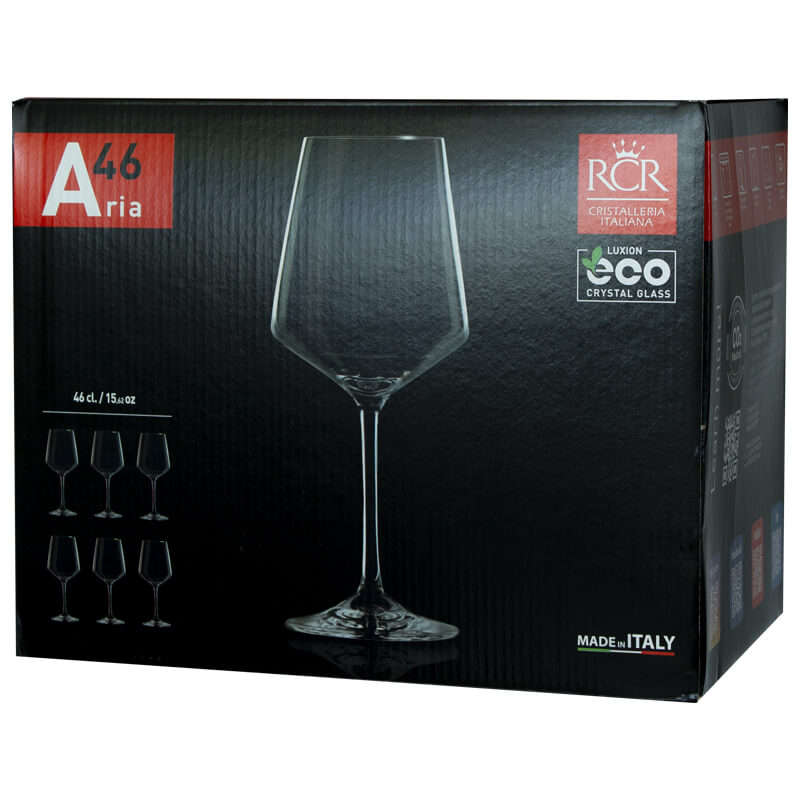 Aria Luxion Crystal Wine Glass - Set of 6
