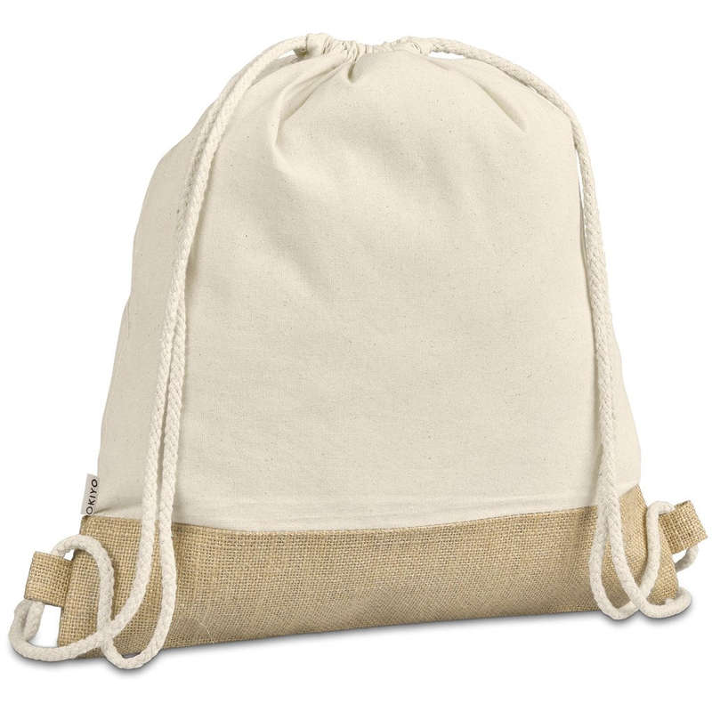 Okiyo Bijin Cotton Drawstring Bag - 150gsm