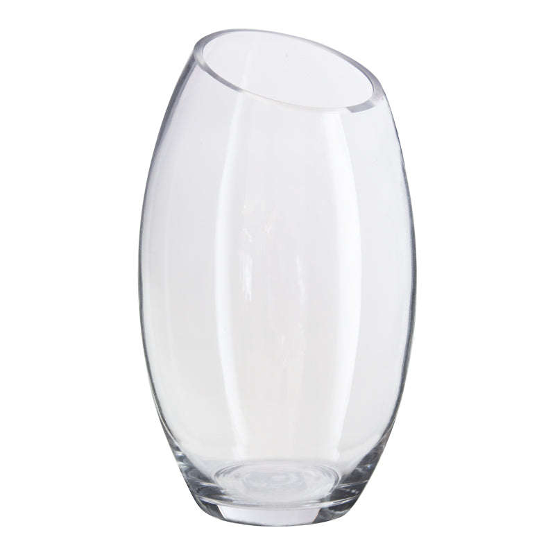 Slanted Top Vase - 25cm