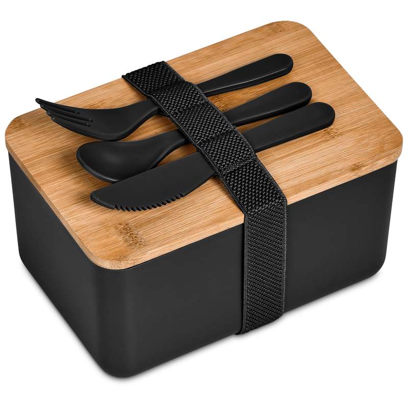 Okiyo Pasuta Recycled Plastic & Bamboo Lunch Box