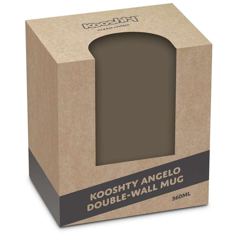 Kooshty Angelo S/S & Plastic Double-Wall Mug  360ml