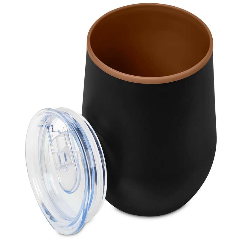 Serendipio Ovolo Stainless Steel & Plastic Double-Wall Tumbler  350ml