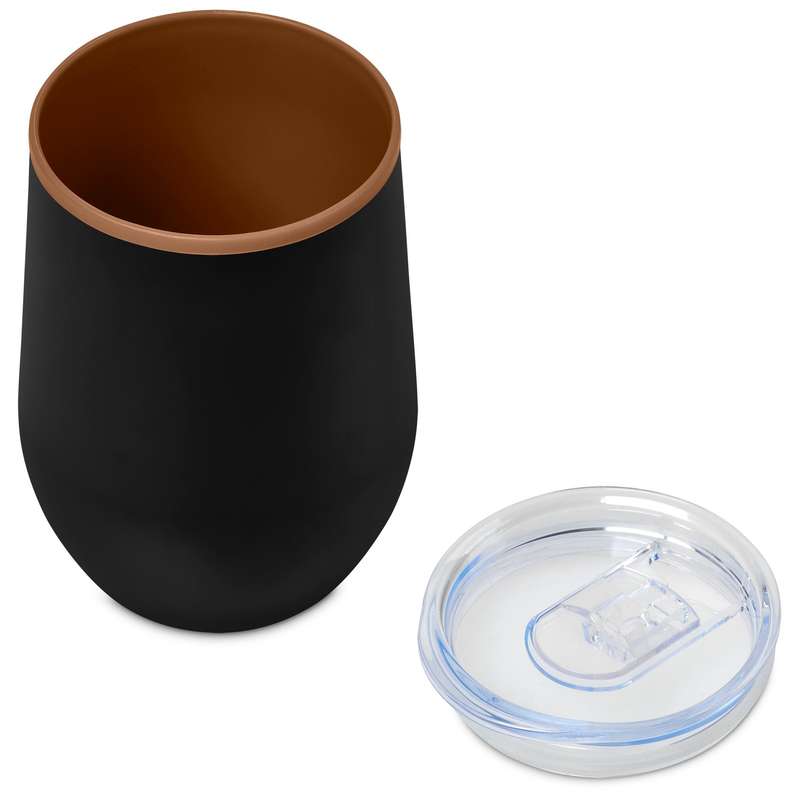 Serendipio Ovolo Stainless Steel & Plastic Double-Wall Tumbler  350ml