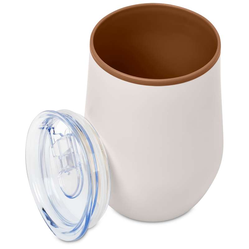 Serendipio Ovolo Stainless Steel & Plastic Double-Wall Tumbler  350ml