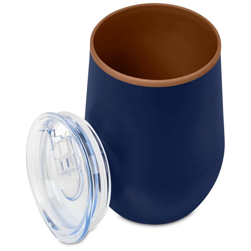 Serendipio Ovolo Stainless Steel & Plastic Double-Wall Tumbler  350ml