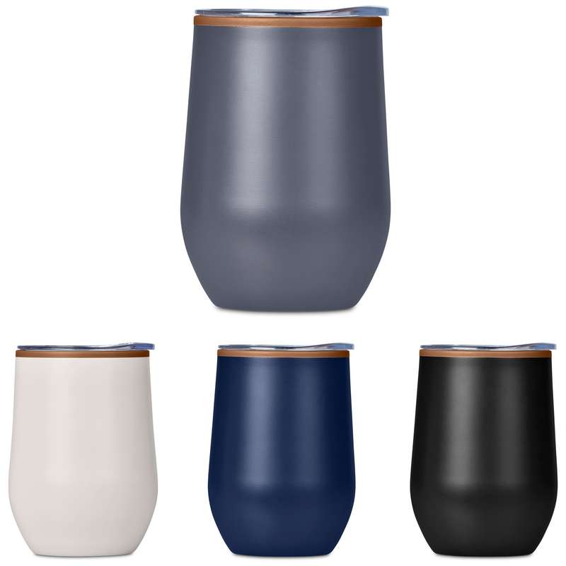 Serendipio Ovolo Stainless Steel & Plastic Double-Wall Tumbler  350ml