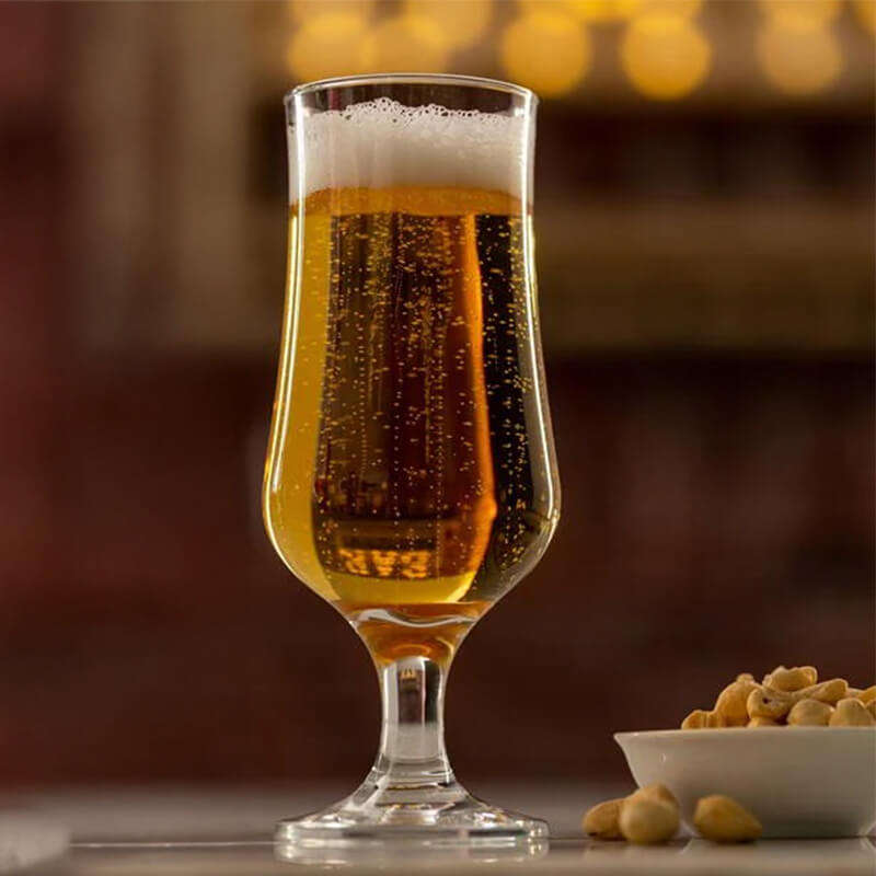 Magica Footed Beer Glass 380ml - Set of 6