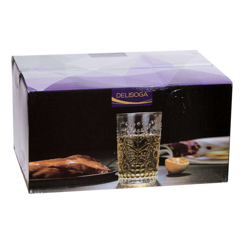Bodega Hi Ball Glass Tumbler 355ml - Set of 6