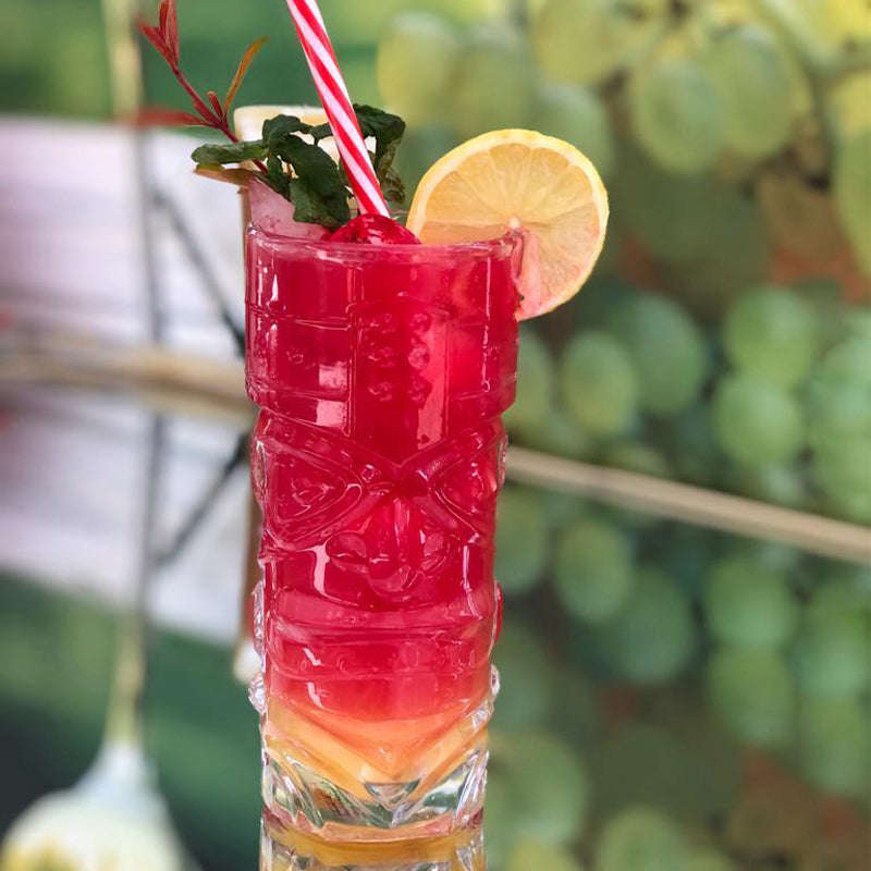Tiki Cocktail Glasses 380ml - Set of 6