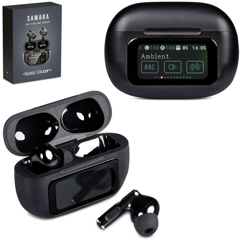 Swiss Cougar Samara ANC & ENC TWS Earbuds