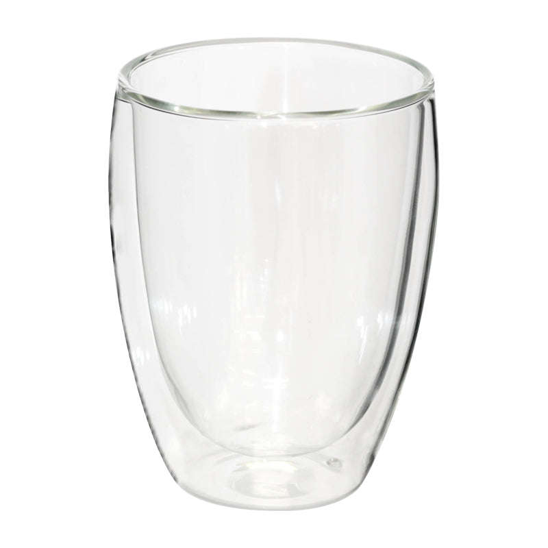 Double Wall Thermic Glass Mug - Set of 4