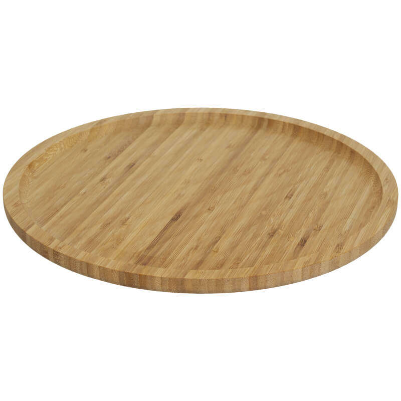 Bamboo Round Cake Serving Board