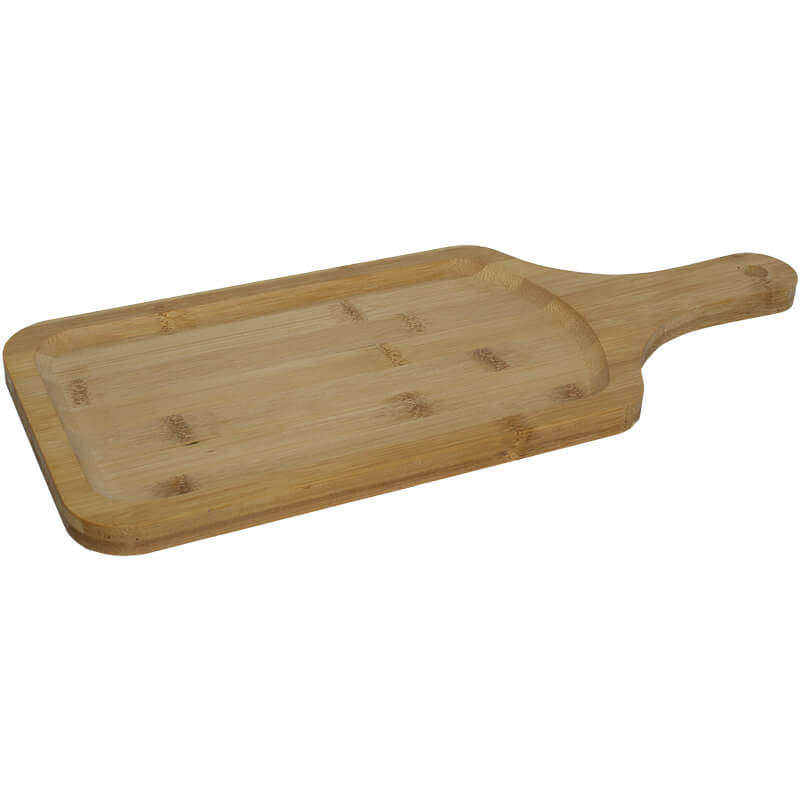 Bamboo Handle Serving Tray