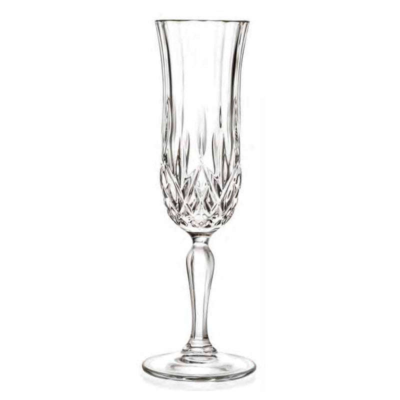Luxion Crystal Opera Champagne Flute Glasses 130ml - Set of 6