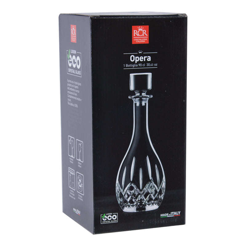 Luxion Crystal Opera Round Decanter & Stopper 900ml