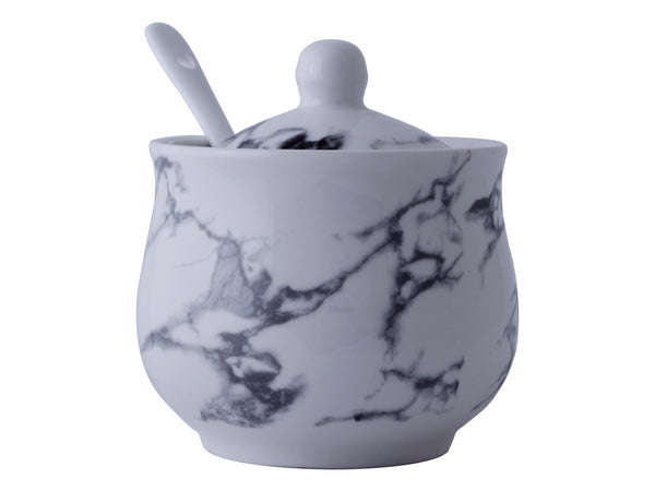Marble Bamboo Canisters Set
