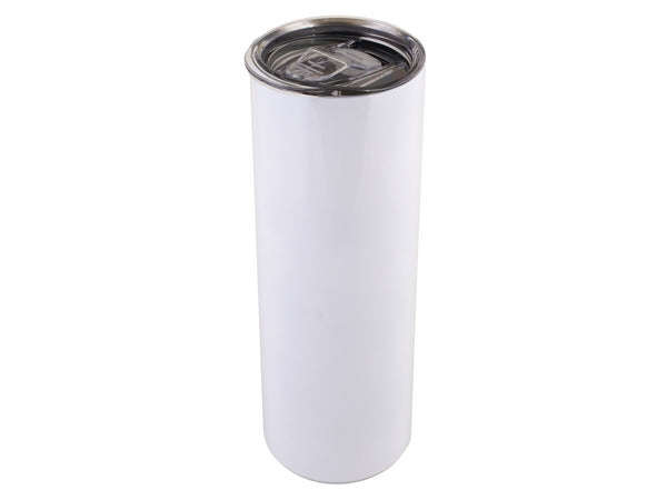 Cylindrical Stainless Steel Tumbler - 600ml