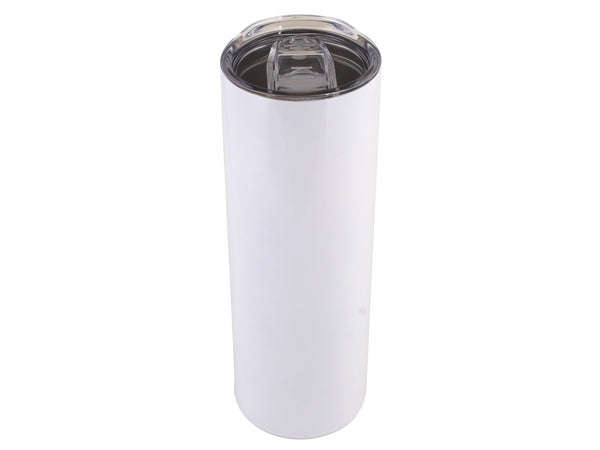 Cylindrical Stainless Steel Tumbler - 600ml