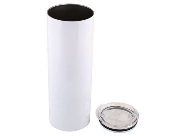Cylindrical Stainless Steel Tumbler - 600ml