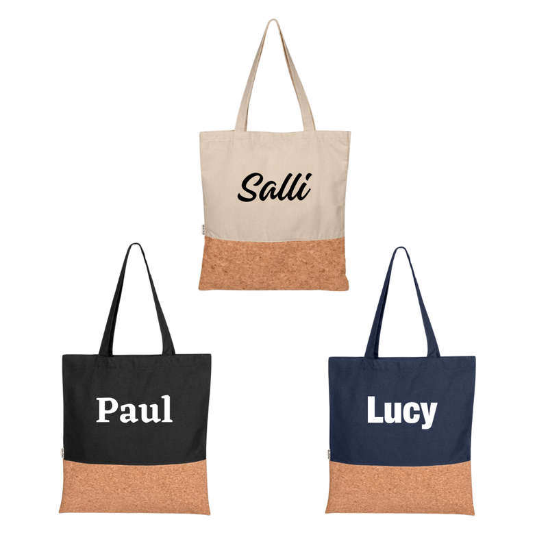 Okiyo Shukaku Cork & Cotton Shopper - 280gsm