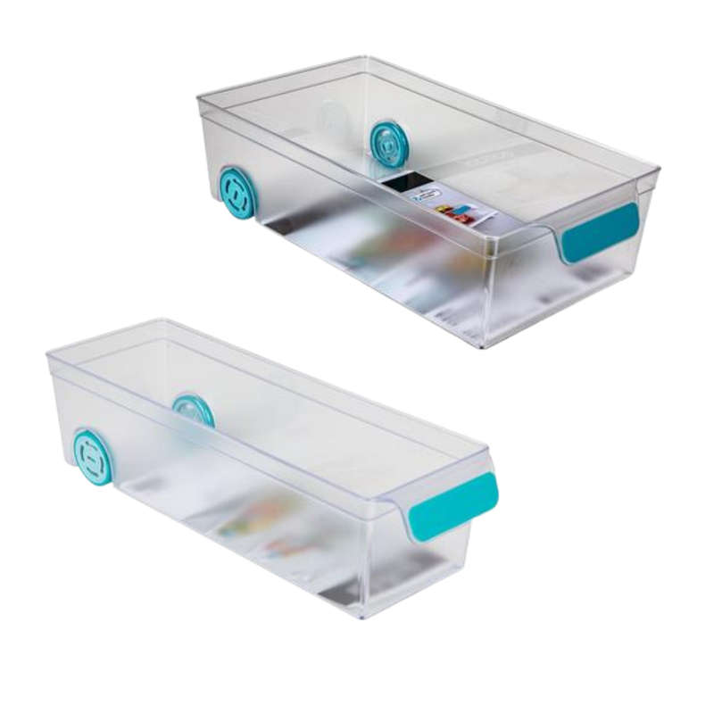 Gondol Fridge Storage Organiser with Handle & Wheels